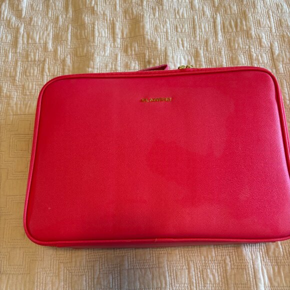 Hot Pink Large Travel MakeUp Case - Picture 2 of 10